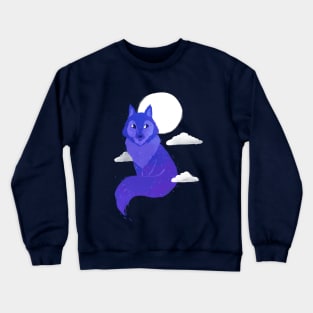 Space Wolf Crewneck Sweatshirt